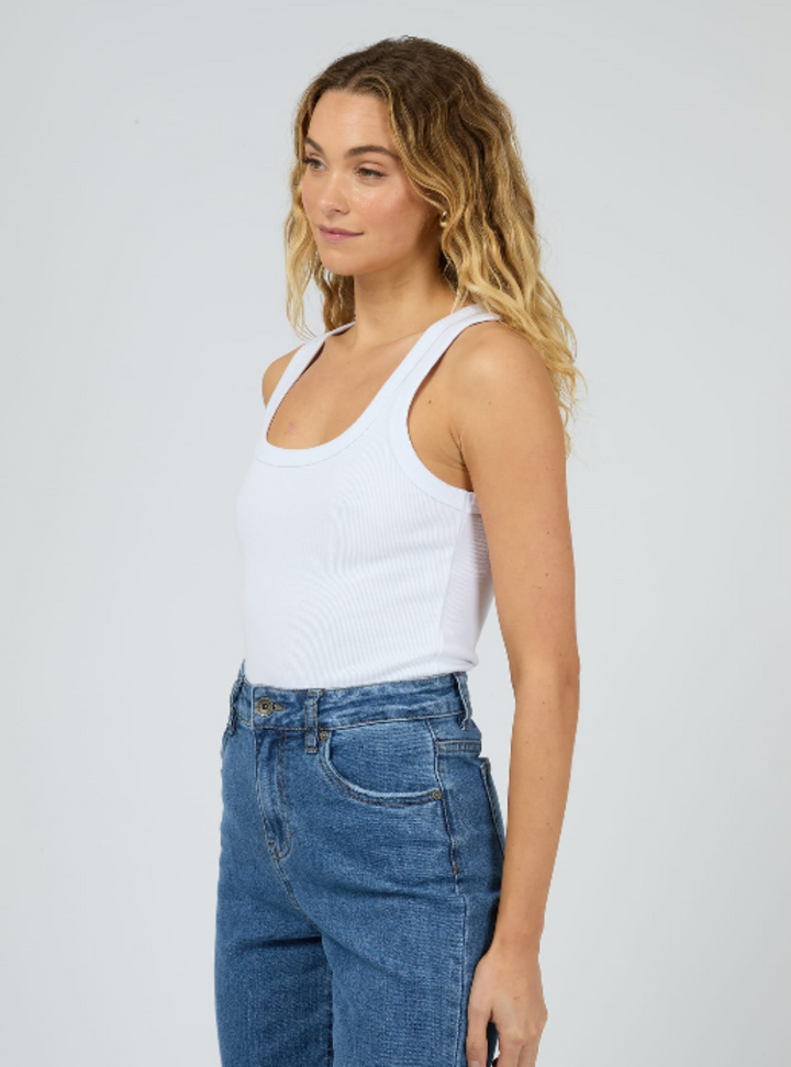 Mia Tank - White