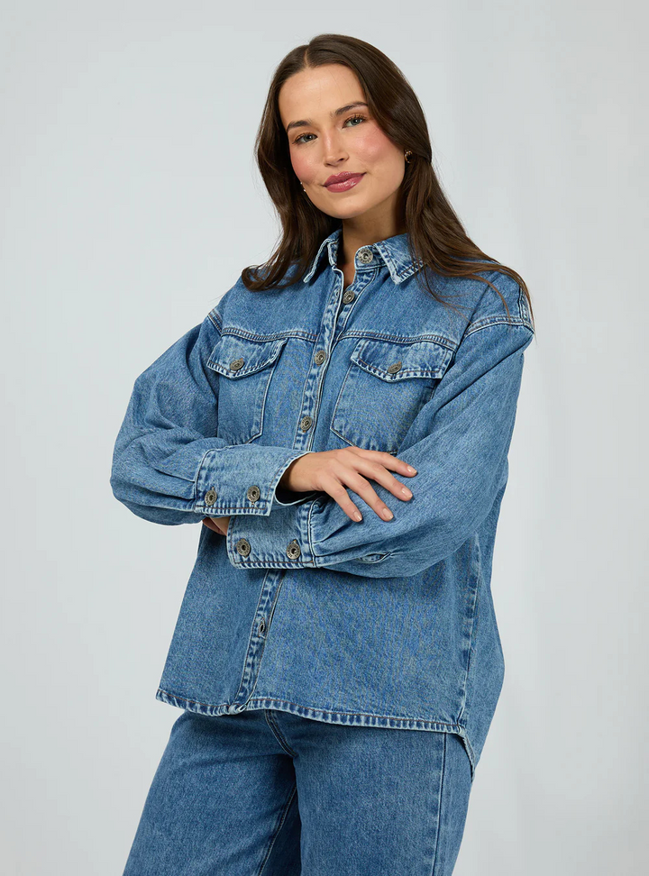 Aster Shirt - Mid Blue