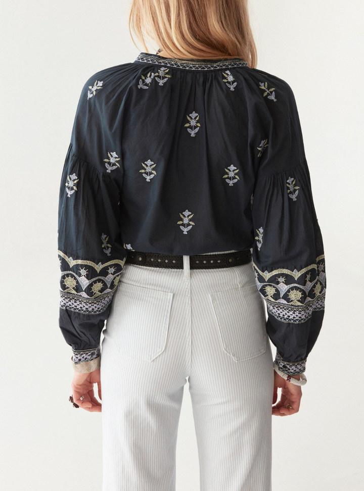 Chandra Blouse - Midnight Wish