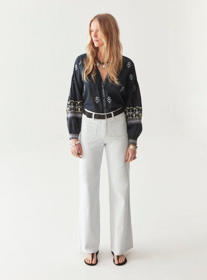 Chandra Blouse - Midnight Wish