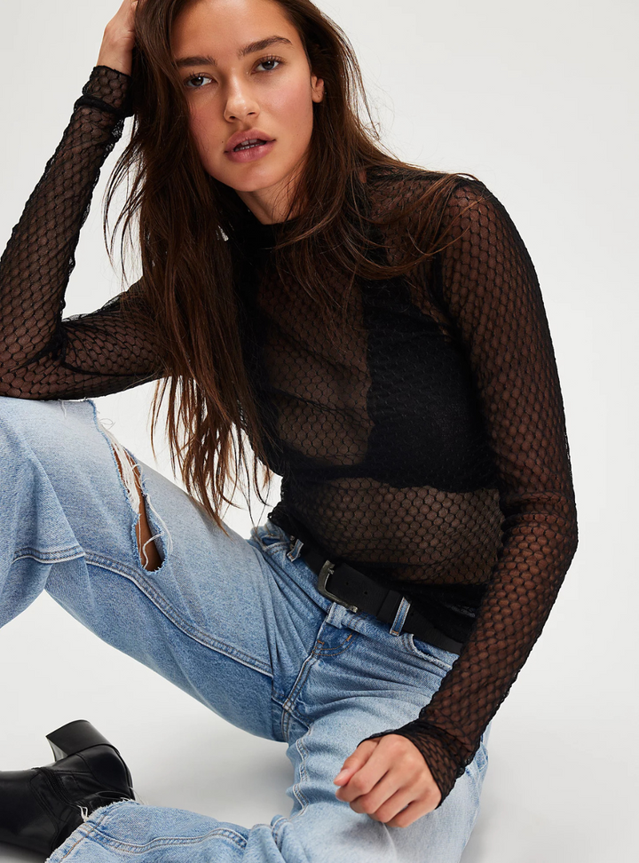 Minding My Business Top - Black