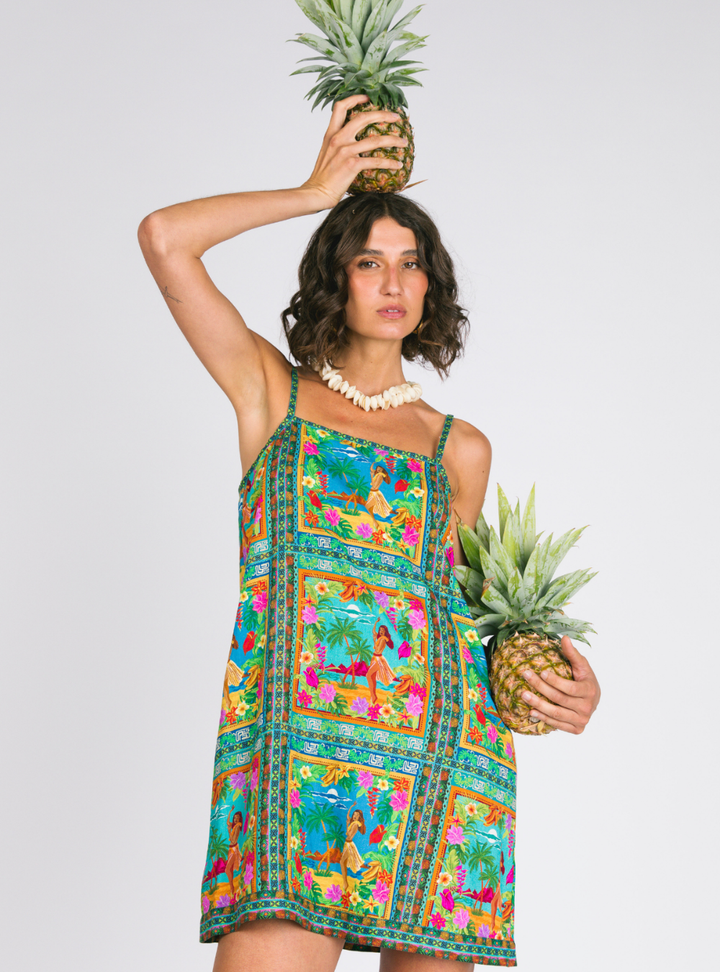 Leisure Mini Dress - Tiki