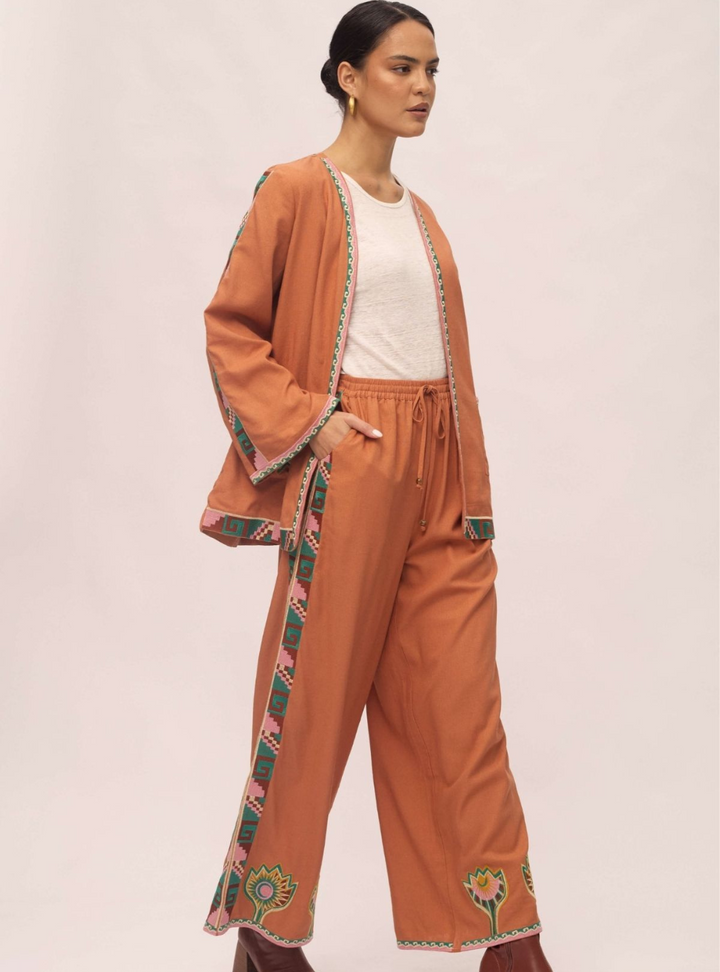 Sunday Linen Pants - Sandstone