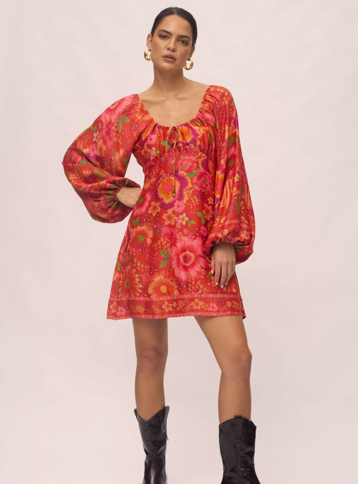 Revolver Mini Dress - Cherry