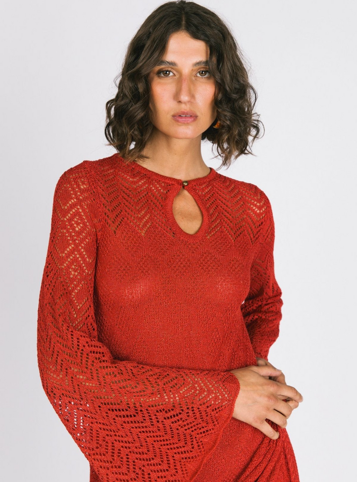 Manhattan Maxi Dress - Tango