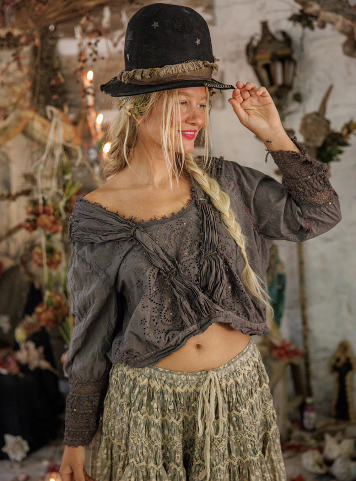 Magnolia Pearl Eyelet Nonnie Belle Blouse 2239 - Ozzy