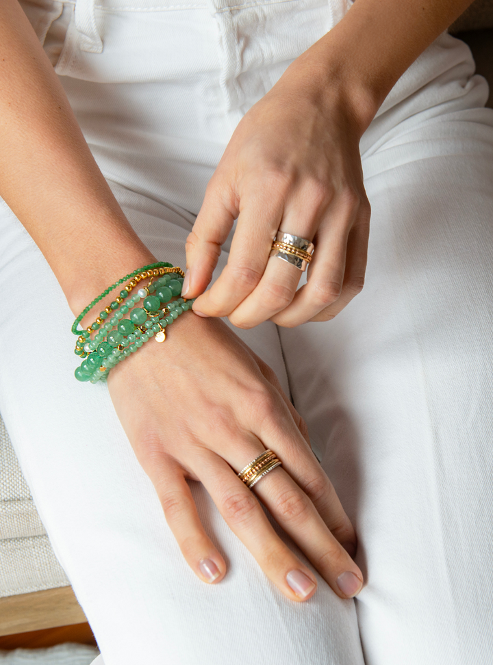 Aventurine Energy Gem Bracelet