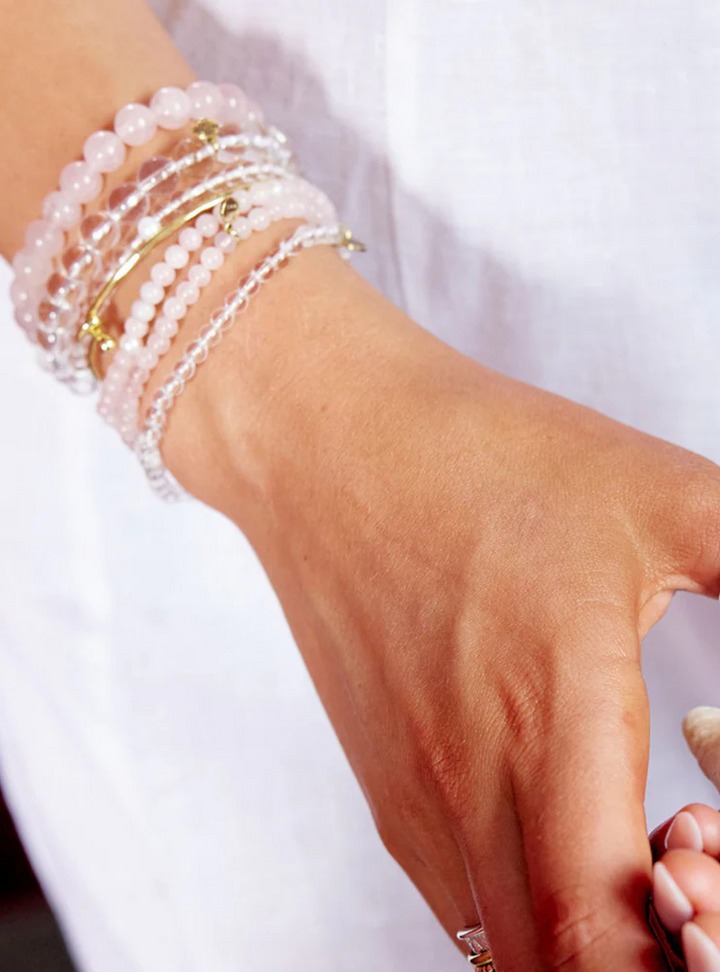 Rose Quartz Energy Gem Bracelet