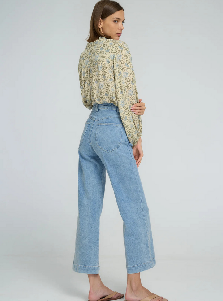 Molly Denim Jeans - Pale Blue