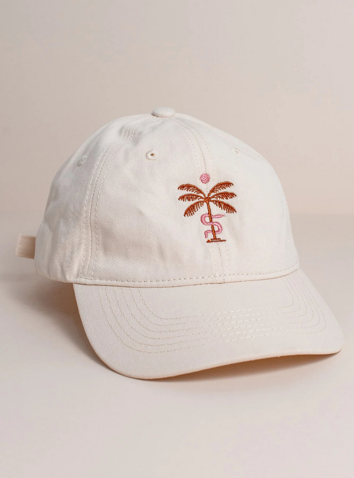 Palm Embroidered Cap