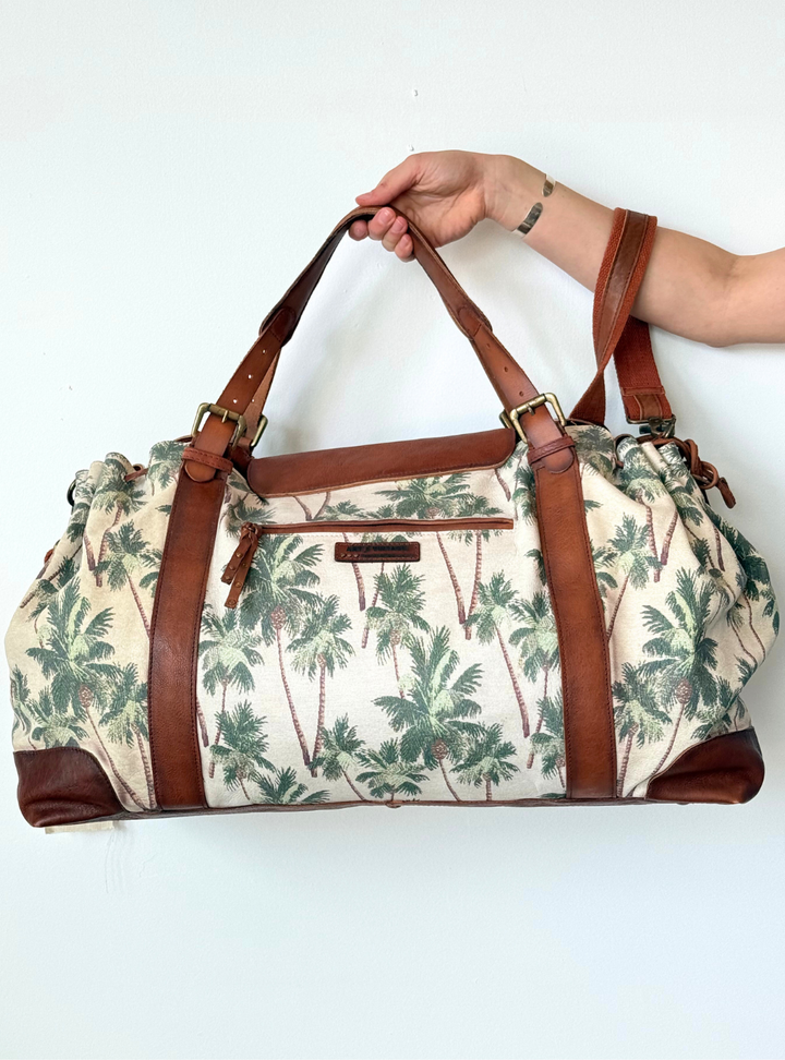 Duffle Bag - Palm Tree Tan