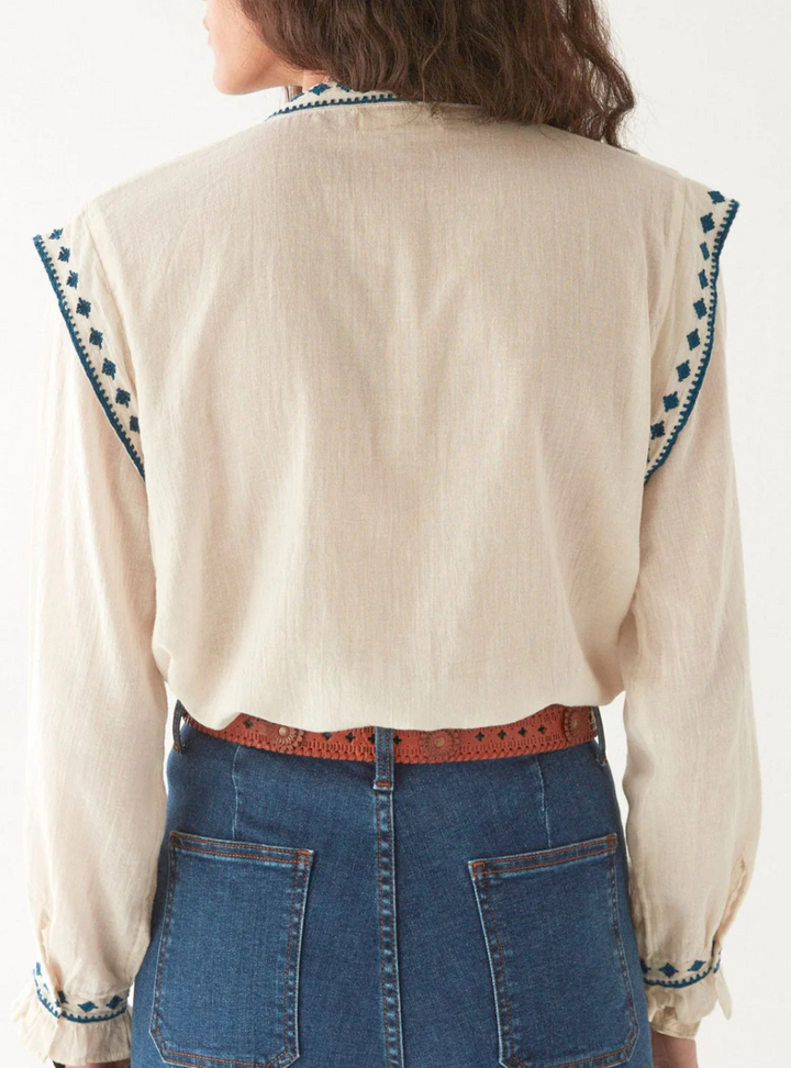 Philippa Blouse - Panna Cotta