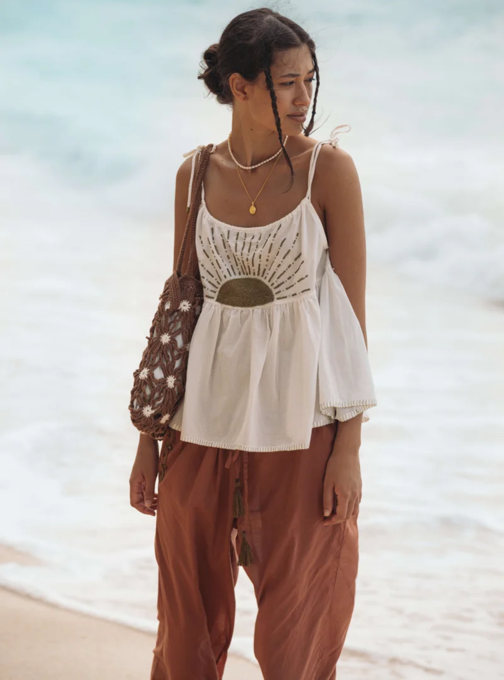 Follow The Sun Pant - Nut