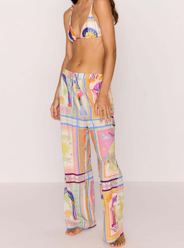 Elysia Drawstring Pant - Paradiso
