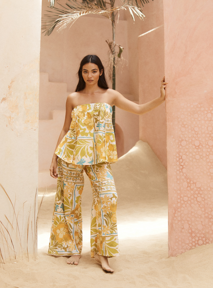 Natalie Pants  - Paradise Print