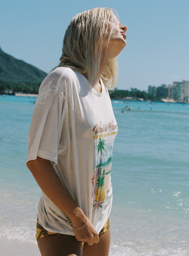 Waikiki Tee - White