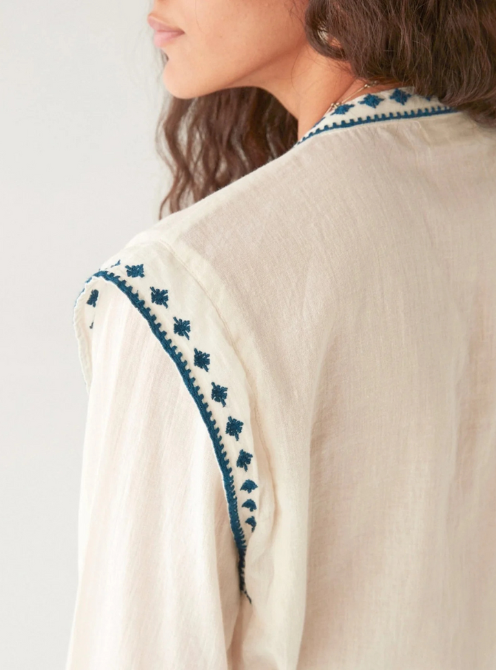 Philippa Blouse - Panna Cotta