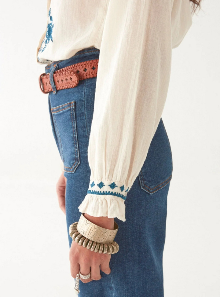 Philippa Blouse - Panna Cotta