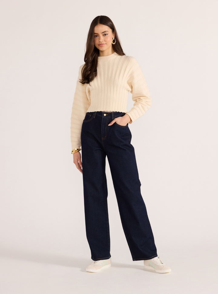 Pipper Knit Jumper - Cream