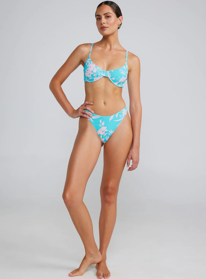 Aloha Skimpy Bottom - Aqua