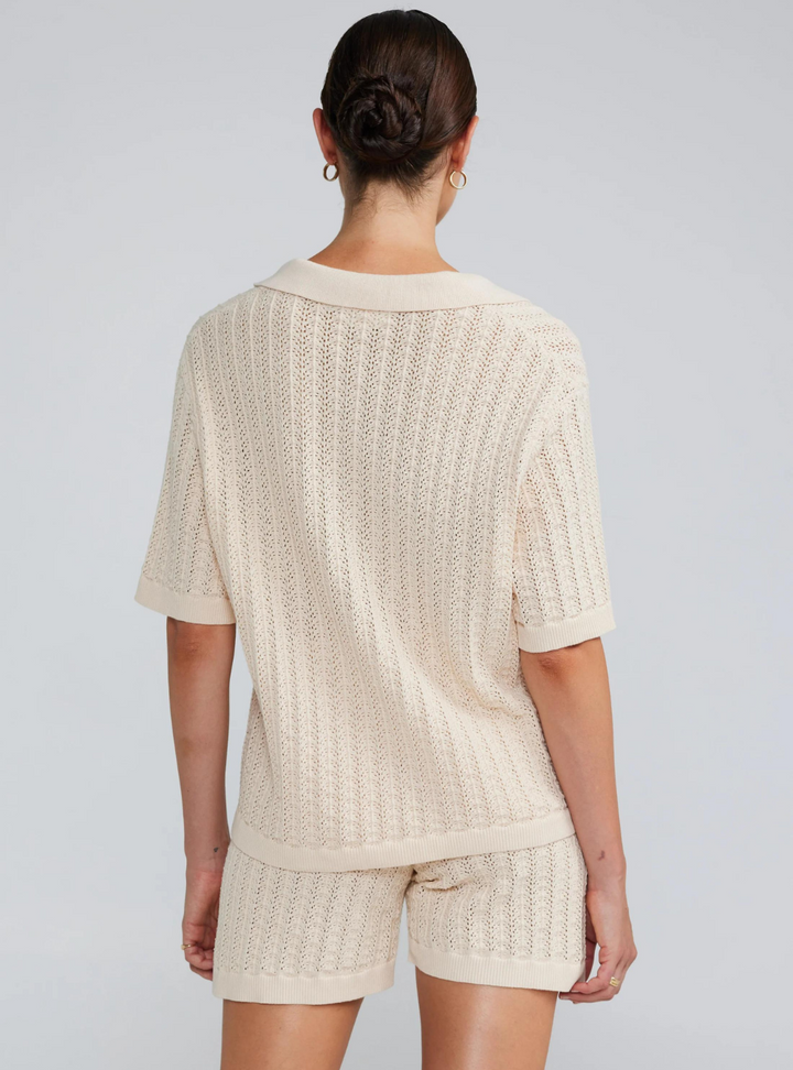 Oasis Knit Short - Seashell