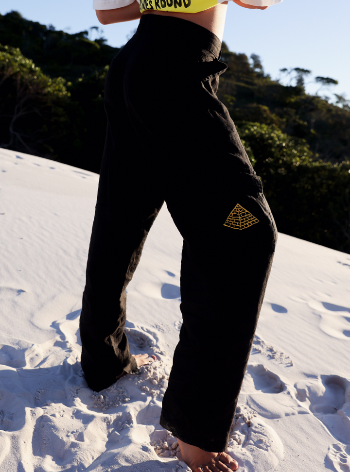 Pyramid Linen Pants