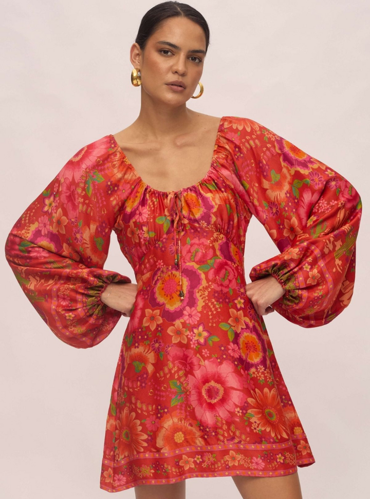 Revolver Mini Dress - Cherry