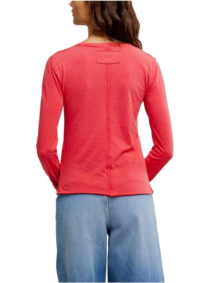 Nova Tee Long Sleeve - Rococco Red
