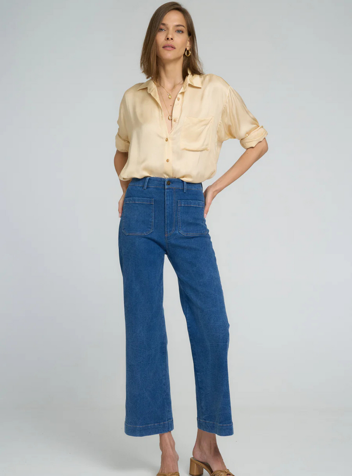 Roshi Shirt - Butter Yellow