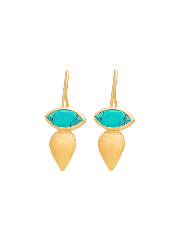 Turquoise Mali Earrings