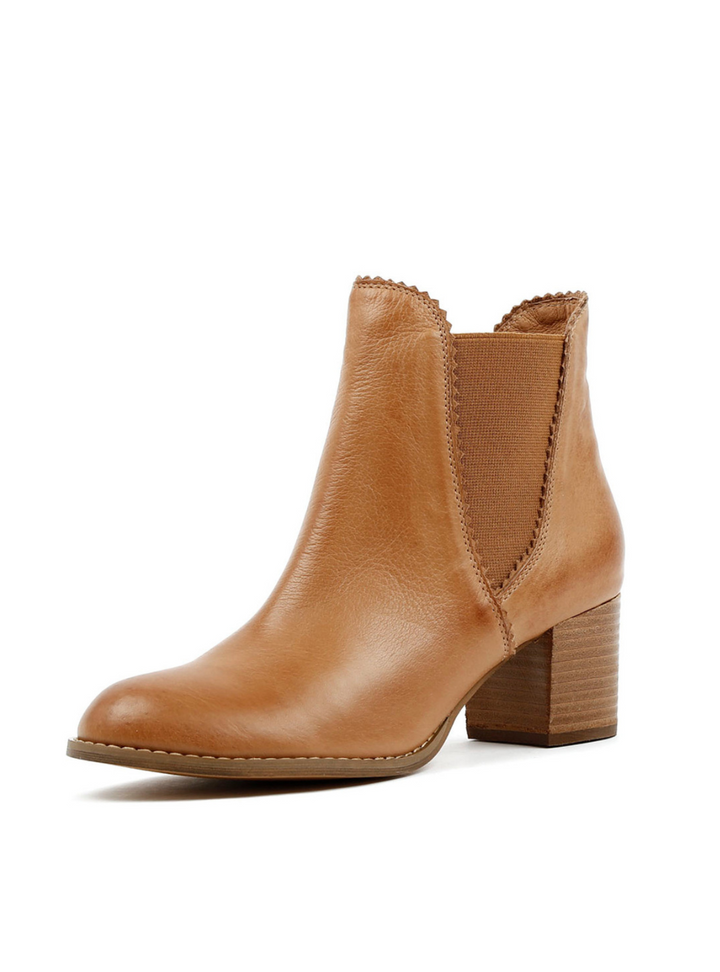 Sadore Boots - Dark Tan Leather