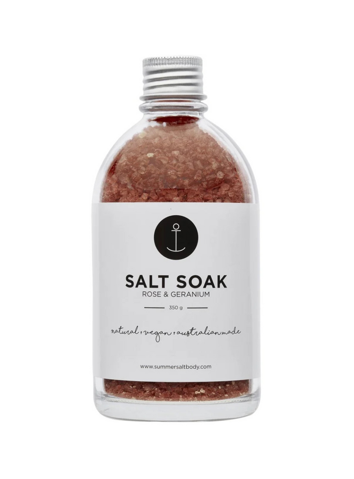Salt Soak Rose & Geranium - 350g