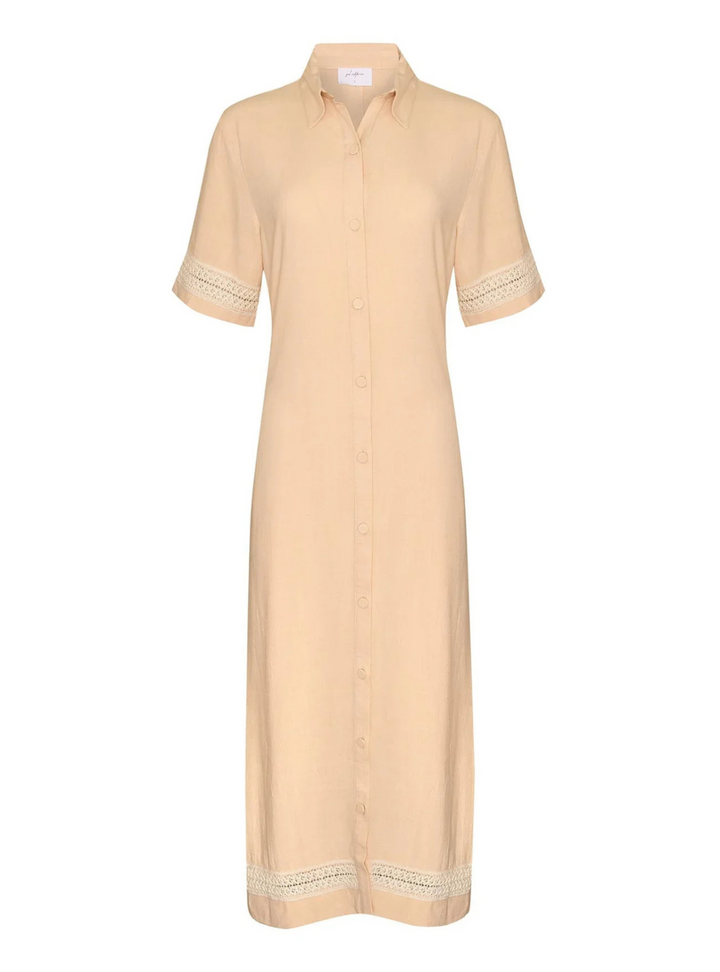 Haven Midi Dress - Sand