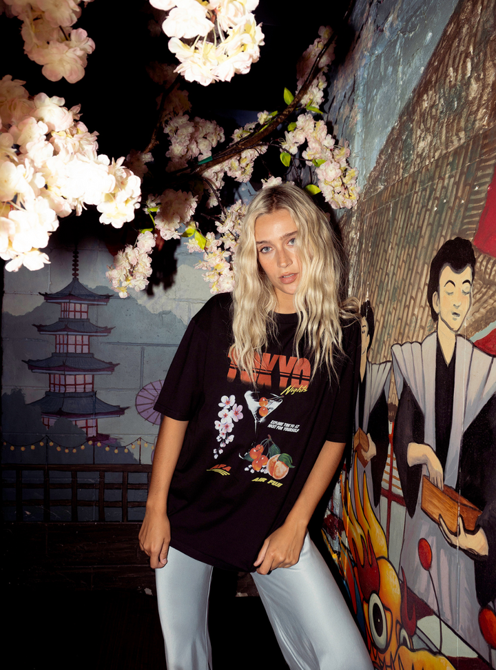 Sea Street Tokyo Nights T-Shirt - Black