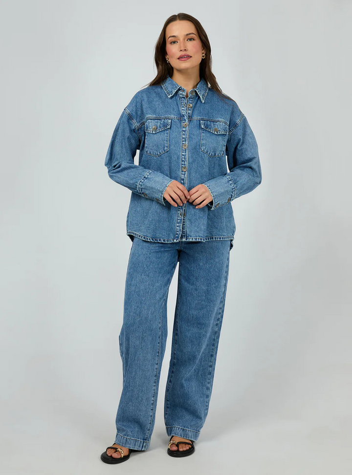 Aster Shirt - Mid Blue