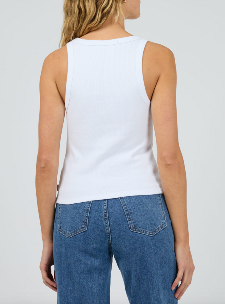Ella Tank - White