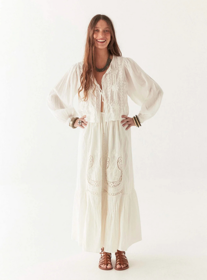 Luisa Skirt - Normandie White