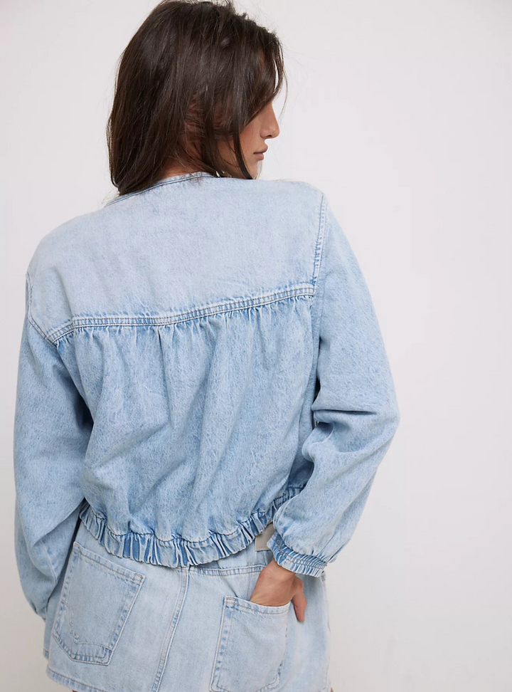 Layla Denim Jacket - Sunbeam