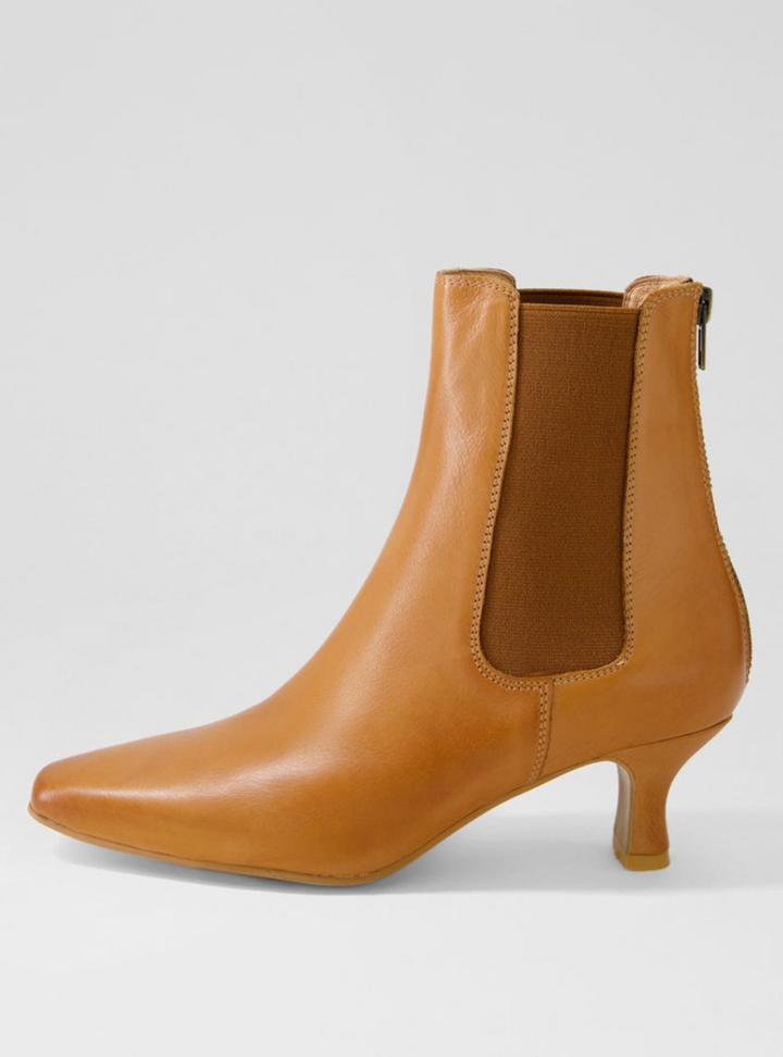 Capeyas Ankle Boots - Tan Leather