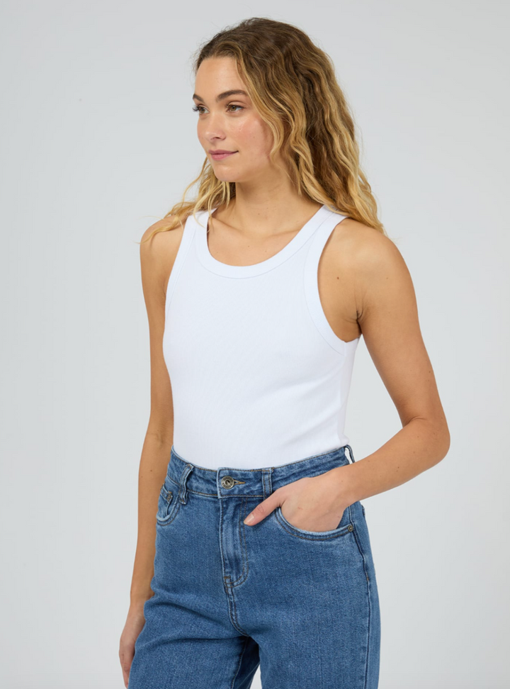 Ella Tank - White