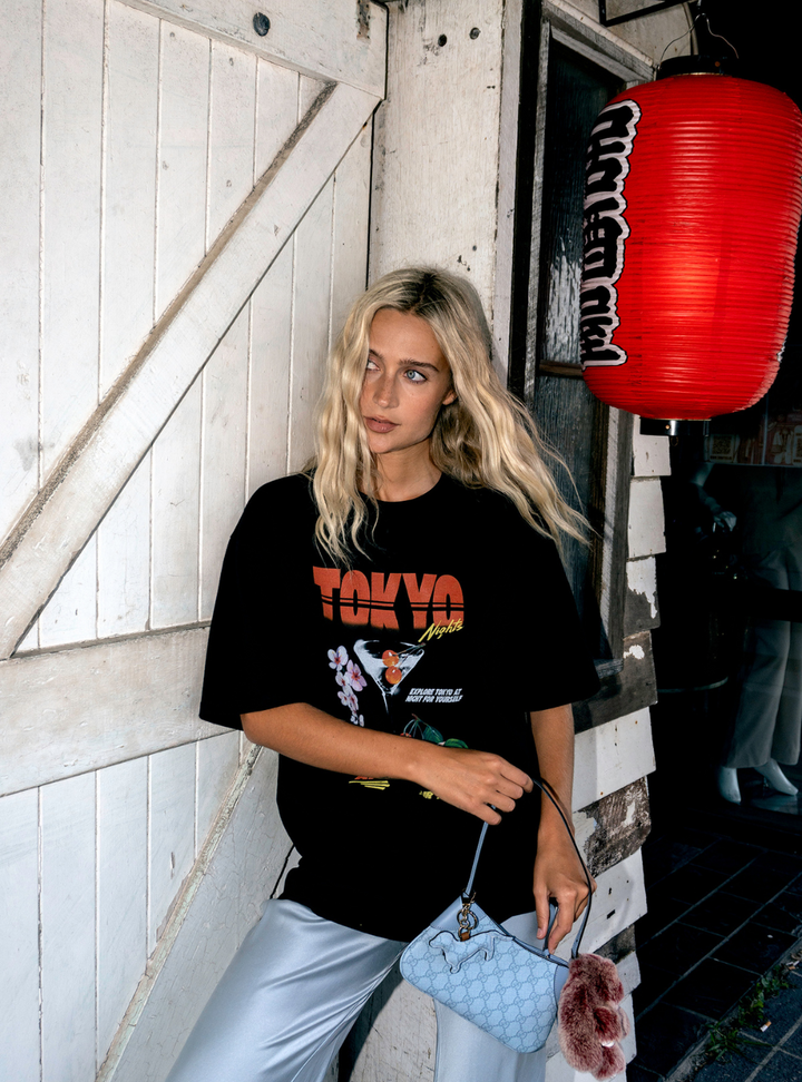 Sea Street Tokyo Nights T-Shirt - Black
