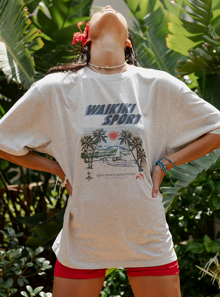 Waikiki Sport T-Shirt - Grey