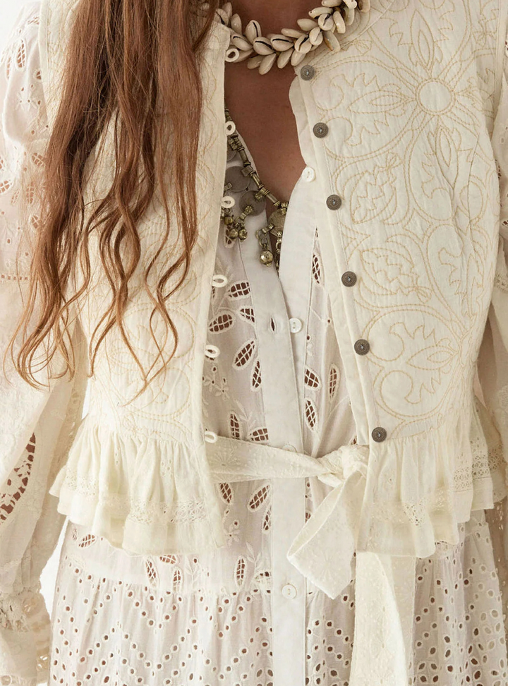 Sandro Vest - Tesela Ivory