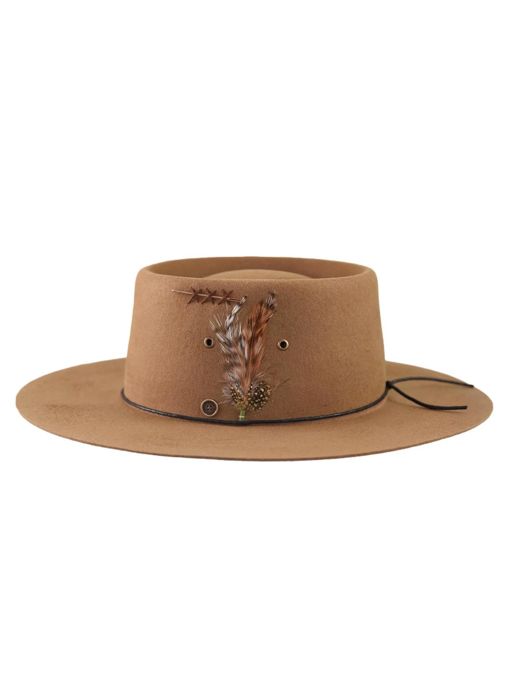 The Notebook Hat Vintage Tan Fallen Broken Street Festival