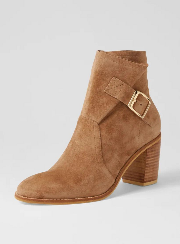 Tiffy - Choc Suede Boot