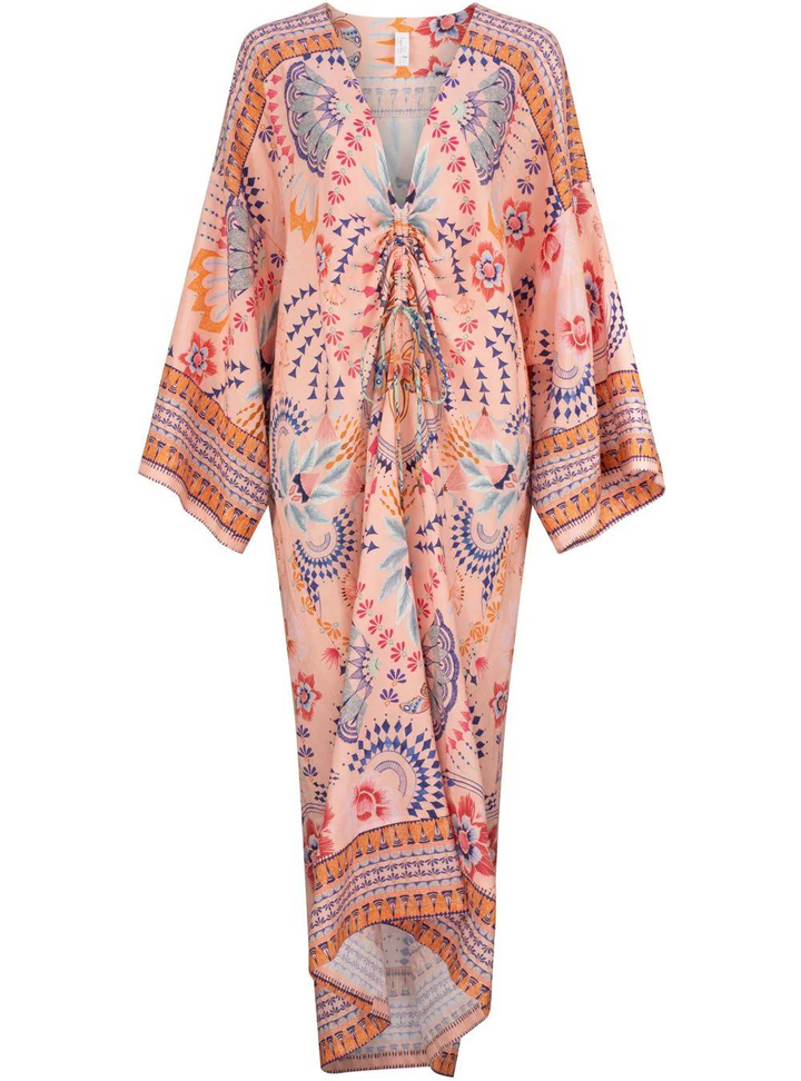 Wandering Folk Alegra Kaftan - Rosa