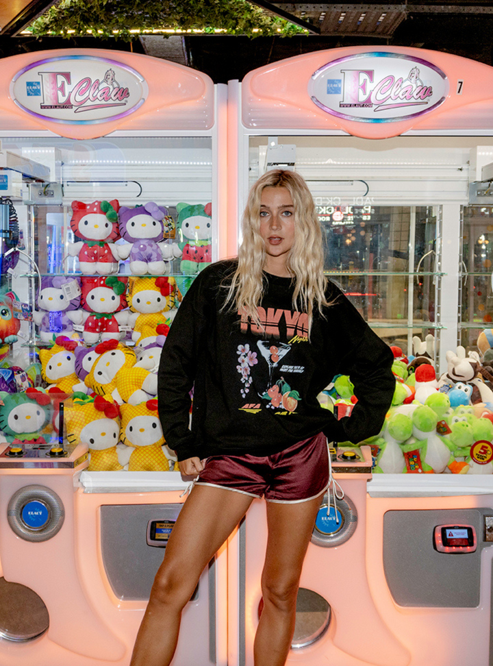 Sea Street Tokyo Nights Crew - Black