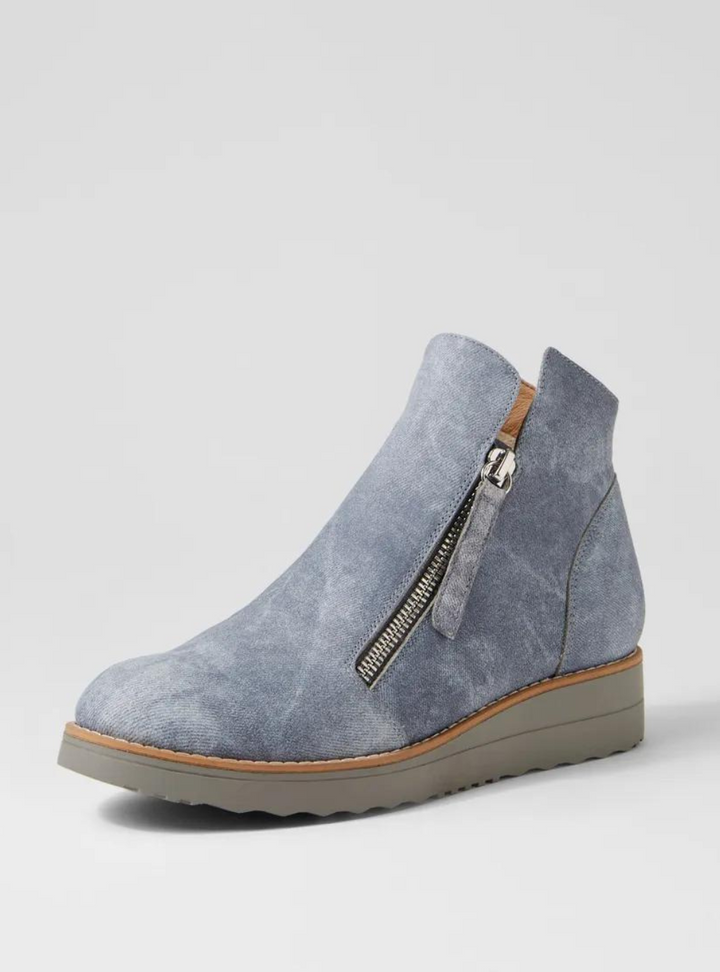 Ohmy - Washed Denim Boot