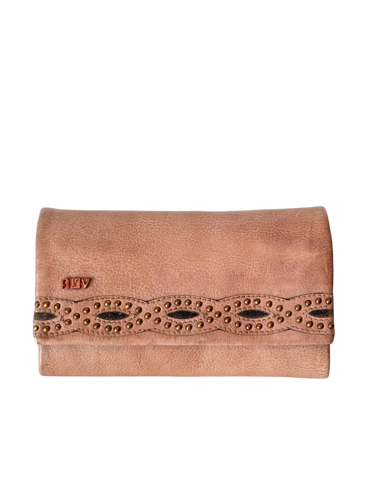 Trinny Foldover Wallet - Taupe