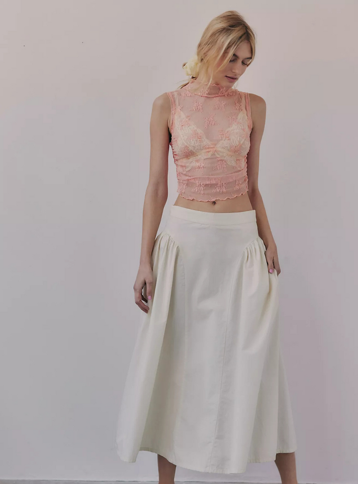 Nice Try Solid Muscle Tank - Thriving Coral